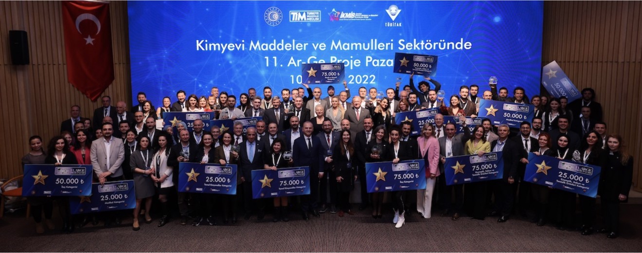 11. Kimya AR-GE Proje Pazarı'ndan Üniversitemize 1.'ilk ödülü
